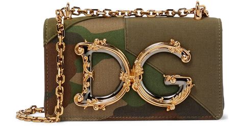 dolce & gabbana camouflage bag